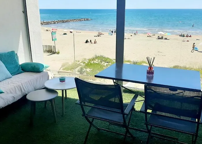 Apartment Vue Exceptionnelle Premiere Ligne Carnon-Plage